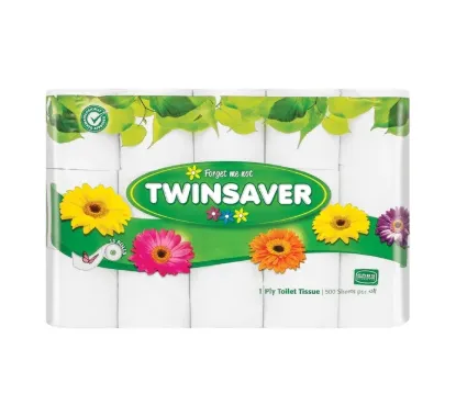 Picture of Twinsaver 1 Ply Toilet Paper White (15's)