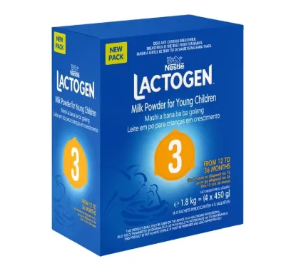 Picture of Nestle Lactogen Milk Powder for Young Children 1.8kg - Stage 1, 2, 3 