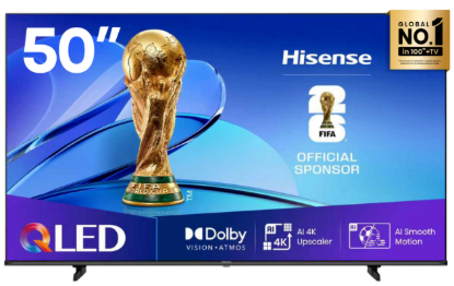 Picture of Hisense 50 Inch QLED VIDAA Smart LED TV