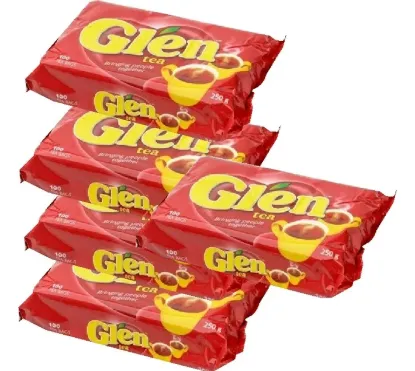 Picture of Glen tea Black Tea 100 Tea Bags Tea Pack (5 x 250 g)