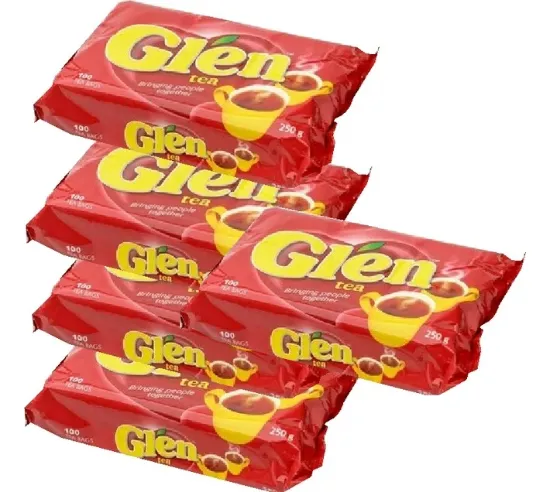 Picture of Glen tea Black Tea 100 Tea Bags Tea Pack (5 x 250 g)