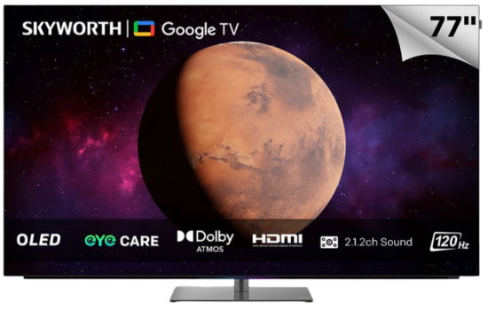 Picture of Skyworth 77 Inch SXF9850 OLED UHD Google TV