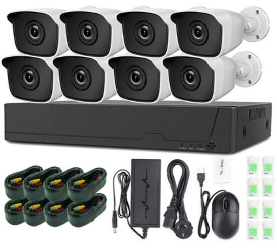 CCTV Camera HD Indoor & Outdoor Security Camera with Night Vision and Wi-Fi Connectivity (Compatible with Mobile, PC/Laptop)